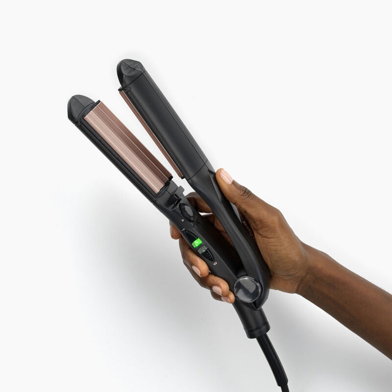 babyliss might mini crimper blue